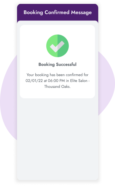 Handle Appointments with Convenience, Automated Booking
                Confirmation With Uzeli Software System